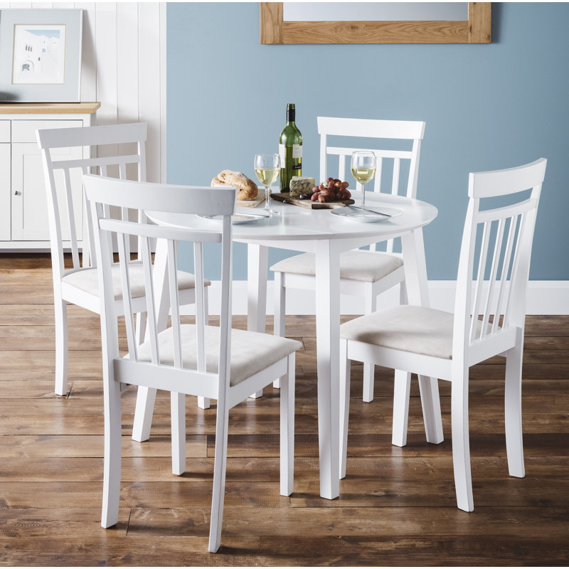 Breakwater Bay Inglewood Extendable Dining Set with 4 Chairs & Reviews Wayfair.co.uk